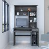 Computer Desk Acequia, Office, Smokey Oak