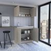 Cabinet Set Zeus, Garage, Light Gray