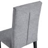 63" Modern Style 6-piece Dining Table with 4 Chairs & 1 Bench, Table with Marbled Veneers Tabletop and V-shaped Table Legs (White)